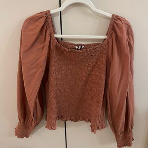 Madewell puff sleeve top